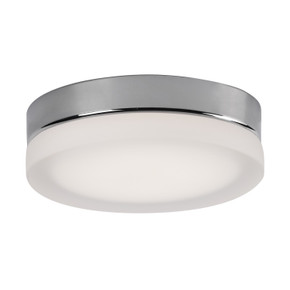 Flush Mounts Glass Down by Kuzco Lighting ( 347 | FM3511-CH/FR-5CCT Bedford ) 