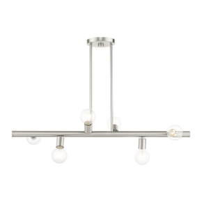 Linear/Island 4 Light + by Livex Lighting ( 107 | 45866-91 Bannister ) 
