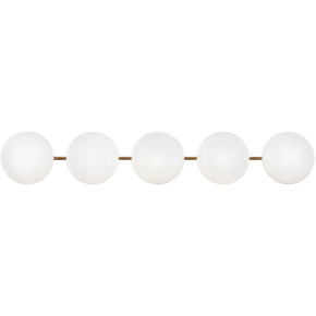 Bathroom Fixtures Five+Lights by Matteo Lighting ( 423 | S05105AGOP Pearlesque ) 