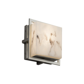 Exterior Wall Mt./Flush by Justice Designs ( 102 | FAL-7561W-NCKL LumenAria ) 