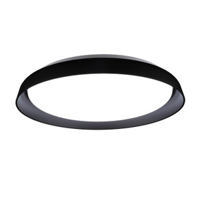 Flush Mounts Glass Down by Kuzco Lighting ( 347 | FM43121-BK-5CCT Hampton ) 