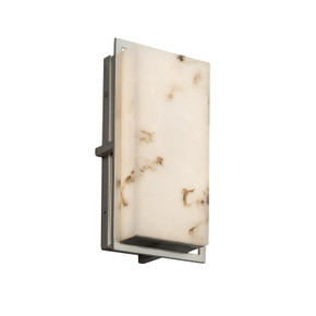 Exterior Wall Mt./Flush by Justice Designs ( 102 | FAL-7562W-NCKL LumenAria ) 