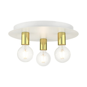 Flush Mounts Multi-Port/Cluster by Livex Lighting ( 107 | 45873-03 Hillview ) 
