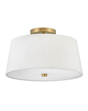 Semi-Flush Mts. Drum Shade by Lark ( 531 | 83773LCB Beale ) 