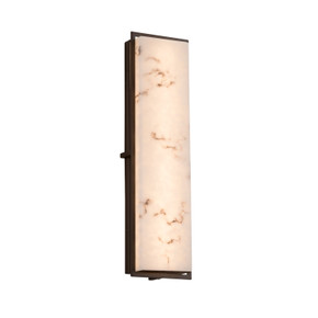 Exterior Wall Mt./Flush by Justice Designs ( 102 | FAL-7565W-DBRZ LumenAria ) 
