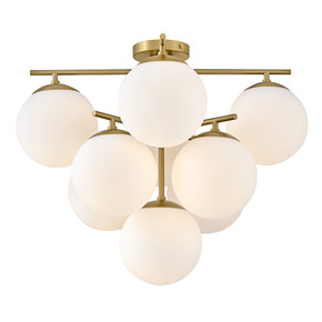 Semi-Flush Mts. Glass Down by Lark ( 531 | 84201LCB Julep ) 