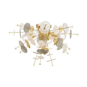 Flush Mounts Multi-Port/Cluster by Livex Lighting ( 107 | 40070-12 Circulo ) 