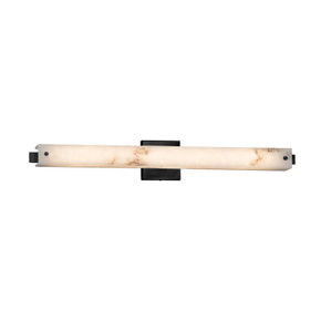 Bathroom Fixtures Cylindrical / Linear by Justice Designs ( 102 | FAL-8685-MBLK LumenAria ) 