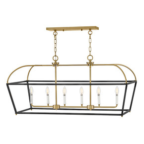 Linear/Island Open Frame by Lark ( 531 | 84275BK-LCB Tate ) 