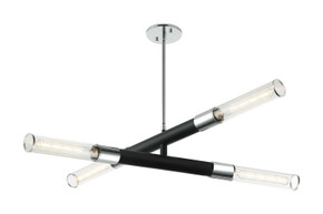 Linear/Island 4 Light + by Matteo Lighting ( 423 | C61204MBCH Tubo ) 