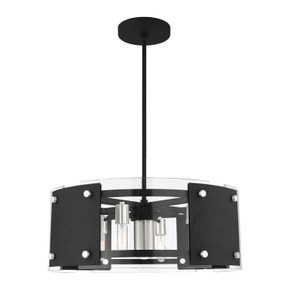 Mid. Chandeliers Glass Down by Livex Lighting ( 107 | 45995-04 Barcelona ) 