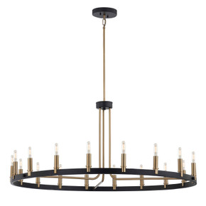 Large Chandeliers Candle by Justice Designs ( 102 | NSH-8045-MBBR Clayton ) 