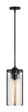 Pendants Glass Down by Matteo Lighting ( 423 | C62203BK Bayou ) 