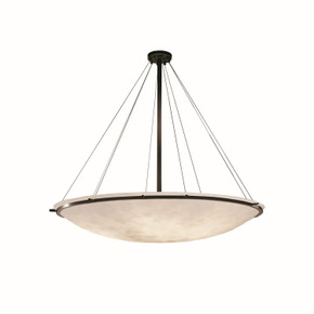 Pendants Bowl Style by Justice Designs ( 102 | CLD-9699-35-DBRZ-LED9-9000 Clouds ) 