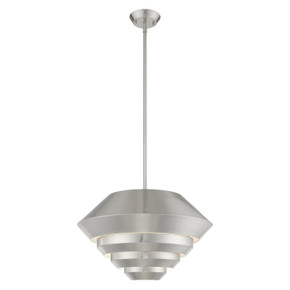 Pendants Metal Shade by Livex Lighting ( 107 | 40402-91 Amsterdam ) 