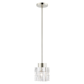 Mini Pendants Glass Down by Livex Lighting ( 107 | 46181-35 Rotterdam ) 