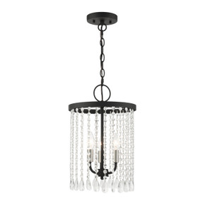 Mini Chandeliers Glass Shade by Livex Lighting ( 107 | 51060-04 Elizabeth ) 