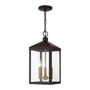 Exterior Hanging by Livex Lighting ( 107 | 20593-07 Nyack ) 