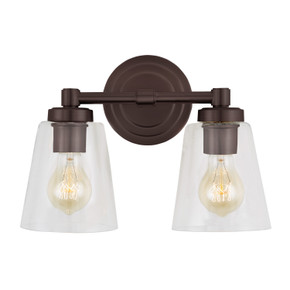 Bathroom Fixtures Two Lights by JVI Designs ( 261 | 462-08 Wilshire ) 