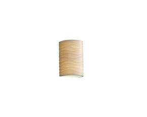 Exterior Wall Mt./Flush by Justice Designs ( 102 | PNA-0945W-WAVE-LED1-1000 Porcelina ) 
