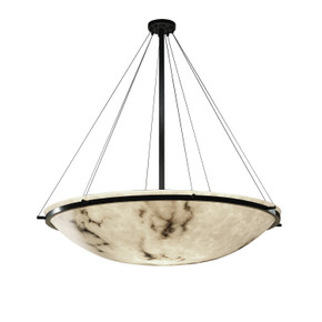 Pendants Bowl Style by Justice Designs ( 102 | FAL-9697-35-DBRZ-LED6-6000 LumenAria ) 