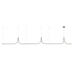 Linear/Island Geometric/Linear by Kuzco Lighting ( 347 | LP17915-BK-UNV-010-RT Thread ) 