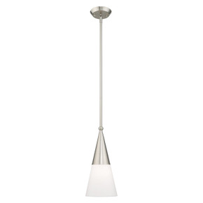 Mini Pendants Glass Down by Livex Lighting ( 107 | 40686-91 Stockholm ) 