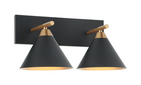 Bathroom Fixtures Two Lights by Matteo Lighting ( 423 | S10602MB Bliss ) 