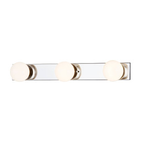 Bathroom Fixtures Three Lights by Justice Designs ( 102 | FSN-4043-CLOP-CROM Fusion ) 