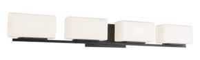 Bathroom Fixtures Four Lights by Matteo Lighting ( 423 | S10804MB Chiclet ) 