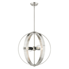 Mini Chandeliers Sphere by Livex Lighting ( 107 | 46415-91 Modesto ) 