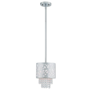 Mini Pendants Drum Shade by Livex Lighting ( 107 | 40754-05 Allendale ) 