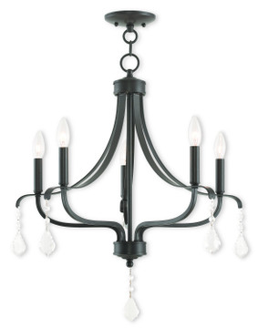 Mid. Chandeliers Candle by Livex Lighting ( 107 | 40785-92 Laurel ) 