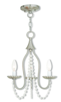 Mini Chandeliers Candle by Livex Lighting ( 107 | 40793-91 Alessia ) 