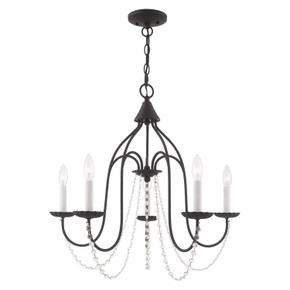 Mid. Chandeliers Candle by Livex Lighting ( 107 | 40795-04 Alessia ) 