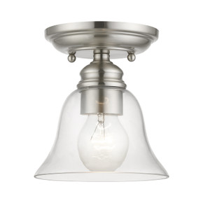 Semi-Flush Mts. Cage by Livex Lighting ( 107 | 46481-91 Moreland ) 