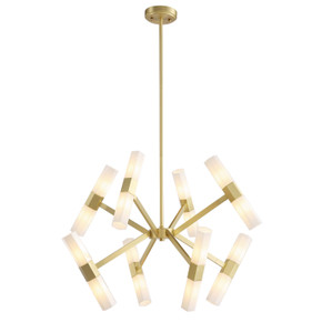 Mid. Chandeliers Starburst by Kanova & Co. ( 508 | KCH0115-16NB Marciano ) 