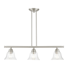 Linear/Island 3 Light Bar by Livex Lighting ( 107 | 46487-91 Moreland ) 