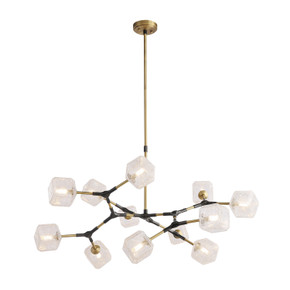 Large Chandeliers Glass Shade by Kanova & Co. ( 508 | KCH0122-12ANB Matterhorn ) 