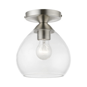 Semi-Flush Mts. Glass Down by Livex Lighting ( 107 | 46500-91 Catania ) 