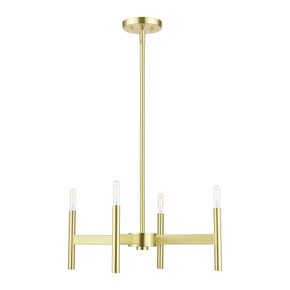 Mid. Chandeliers Candle by Livex Lighting ( 107 | 51174-12 Copenhagen ) 