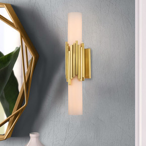 Sconces Linear/Tubular by Lucas + McKearn ( 175 | BB0517AGB-2 Marvel ) 