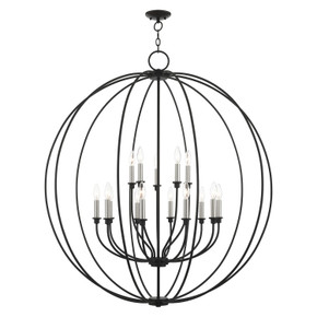 Large Chandeliers Sphere by Livex Lighting ( 107 | 46690-04 Milania ) 