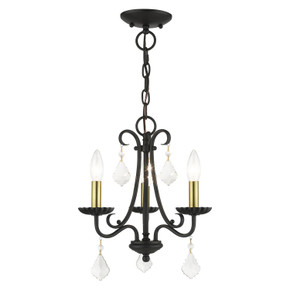 Mini Chandeliers Candle by Livex Lighting ( 107 | 40873-04 Daphne ) 
