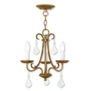 Mini Chandeliers Candle by Livex Lighting ( 107 | 40873-48 Daphne ) 