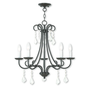 Mid. Chandeliers Candle by Livex Lighting ( 107 | 40875-92 Daphne ) 