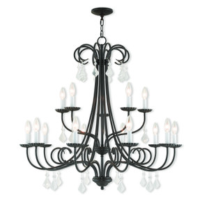 Large Chandeliers Candle by Livex Lighting ( 107 | 40879-92 Daphne ) 