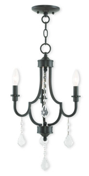 Mini Chandeliers Candle by Livex Lighting ( 107 | 40883-92 Glendale ) 
