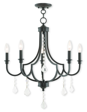 Mid. Chandeliers Candle by Livex Lighting ( 107 | 40885-92 Glendale ) 