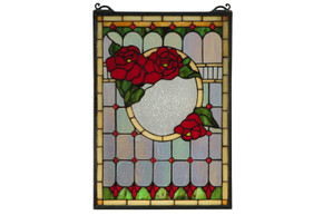 Home Accents Tiffany Windows/Wall Panels by Meyda Tiffany ( 57 | 119443 Morgan Rose ) 